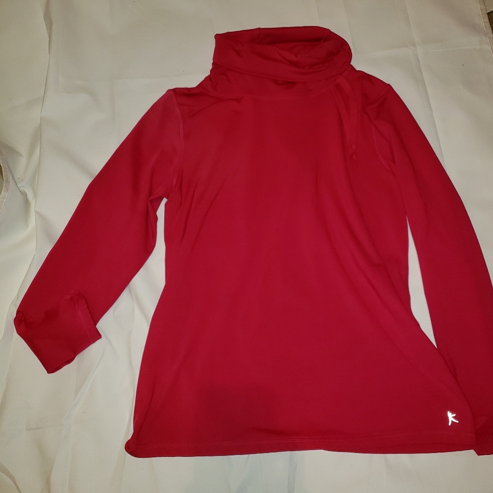 Sports long sleeve blouse